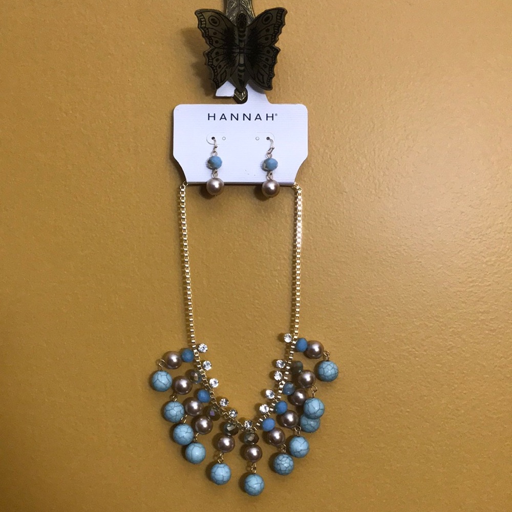 HANNAH Necklace & Earrings Set